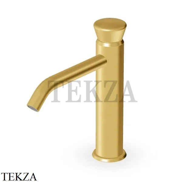 Zucchetti Sablier Смеситель для раковины, без гарнитура ZSL557.XP41, brushed gold PVD
