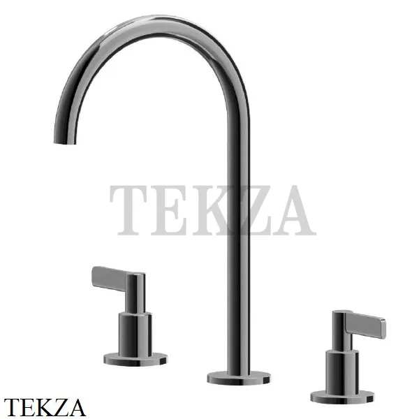 Newform Blink Chic Смеситель для раковины высокий, без гарнитура 71002.58.063, PVD Gun metal