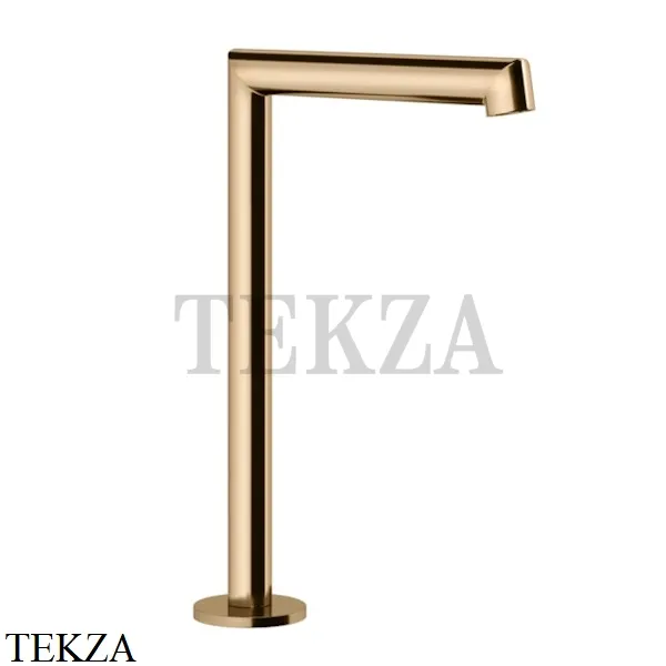 Gessi Ingranaggio-Anello Излив для раковины на столешницу, высокий 63323-735, Warm Bronze