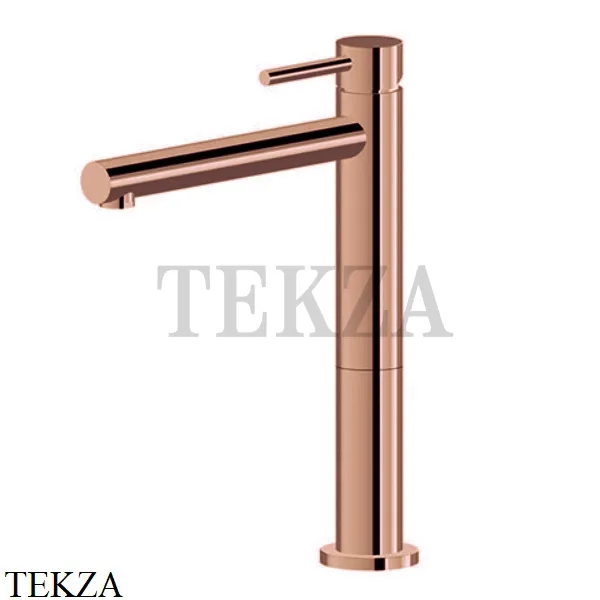 Newform MINI-X PRO Смеситель для раковины средний, без гарнитуры, 61307.M0.072, Copper satin