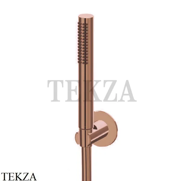 Newform Душевой комплект ручной душ стержневой из латуни 829.58.061, PVD Copper Bronze