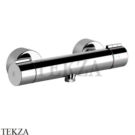 Gessi Emporio Via Tortona Смеситель термостат для душа наружного монтажа 18731-031, хром глянец