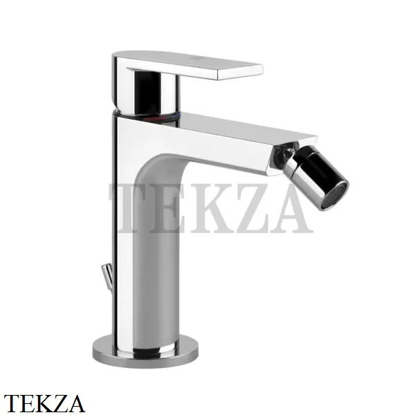 Gessi Emporio Via manzoni Смеситель для биде однорычажный, с донным клапаном 38607-031, хром глянец