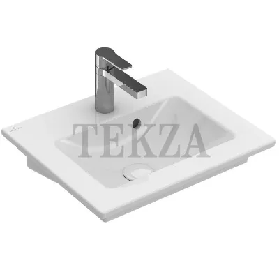 Villeroy & Boch Venticello Раковина подвесная с переливом 41245001, белый глянец