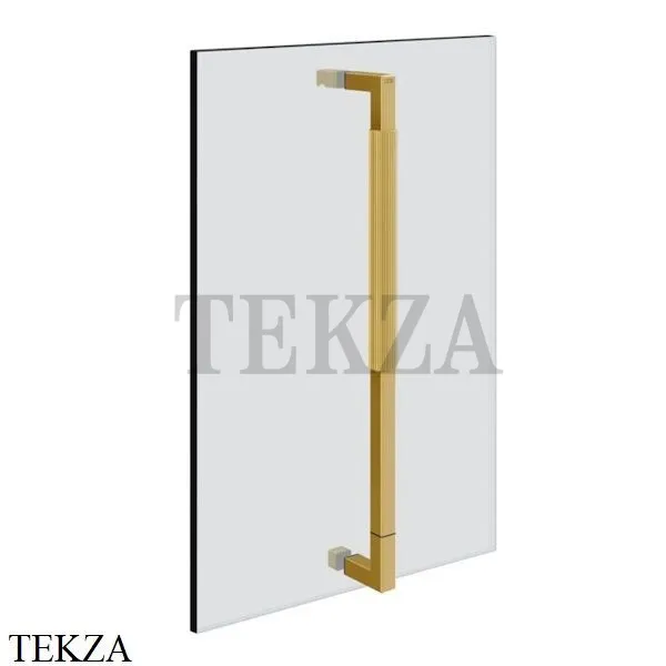 Gessi Shower G Rigato Ручка-держатель на стекло 45 см 67525-716, Gold Br. PVD