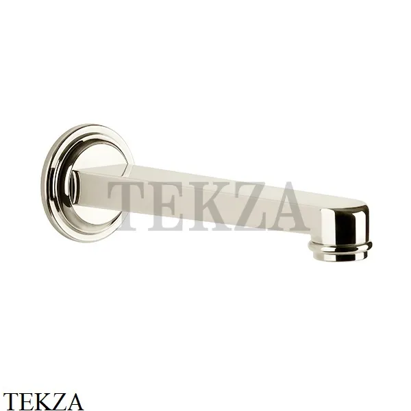 Gessi VENTI20 Излив настенный для ванны 65103-149, Finox Brushed Nickel