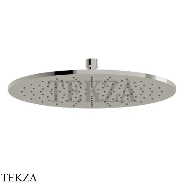 Newform Верхняя круглая лейка D300, без кронштейна 26534.M0.070, Titanium satin