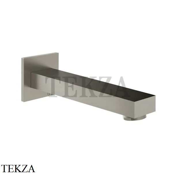Gessi Inverso RIGATO Излив для ванны на стену 73103-149, Finox Brushed Nickel