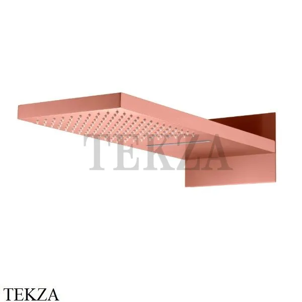 Boheme FUSION Верхняя лейка, тропический душ, каскад 419-2-CB, Copper Brushed