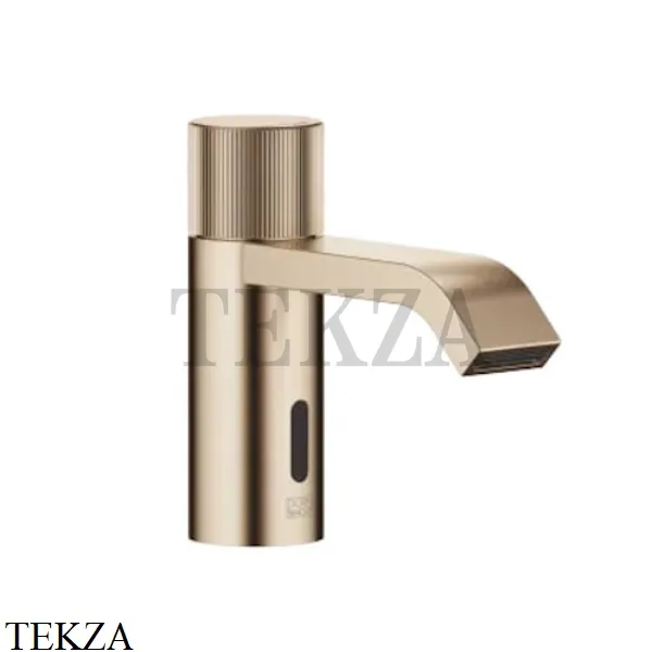 Dornbracht IMO Смеситель для раковины сенсорный, от сети 44511670-27, Brushed Light Gold