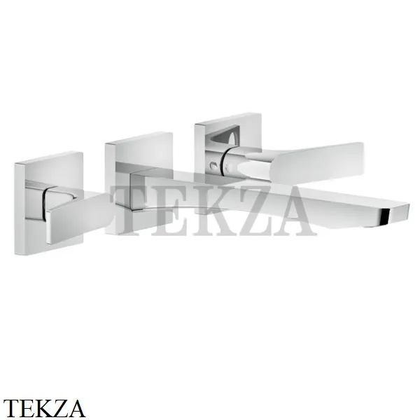 Gessi RILIEVO Смеситель для раковины на 3 отверстия, внешняя часть 59090-031, хром глянец