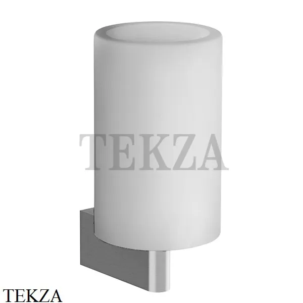 Gessi Origini Стакан настенный с держателем, белый 66407-031, хром глянец