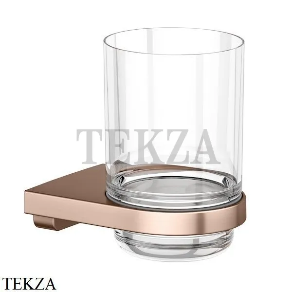 Keuco Collection Moll Стакан подвесной, хрусталь 12750299000, красное золото шлифованное