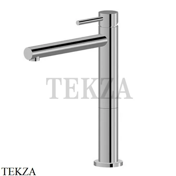 Newform MINI-X PRO Смеситель для раковины средний, без гарнитуры, 61307.M0.070, Titanium satin