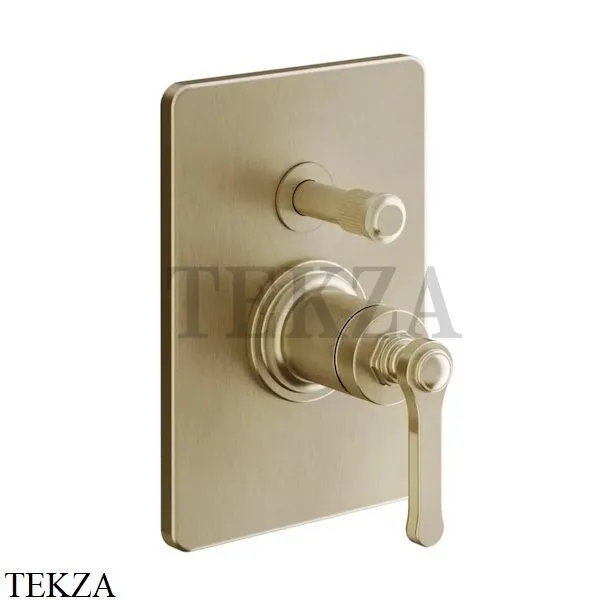 Gessi VENTI20 Смеситель для душа, 2 поток, внешняя часть 65079-726, Warm Bronze Br.