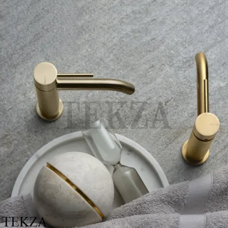 Ritmonio Diametro35 S Смеситель для раковины без донного клапана PR52AE202 GOX, Brushed Gold