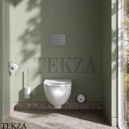Keuco REVA Туалетный ершик настенный 12864379000, черный матовый