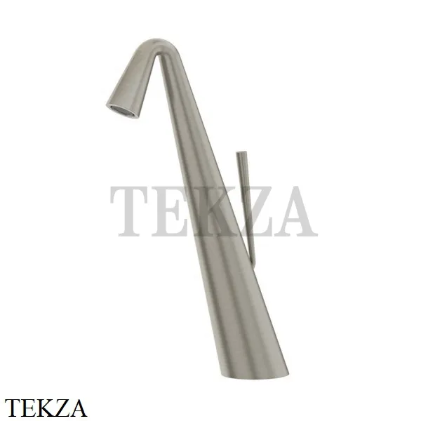 Gessi CONO Смеситель для раковины высокий, без гарнитура 45003-149, Finox Brushed Nickel (снято с производства)