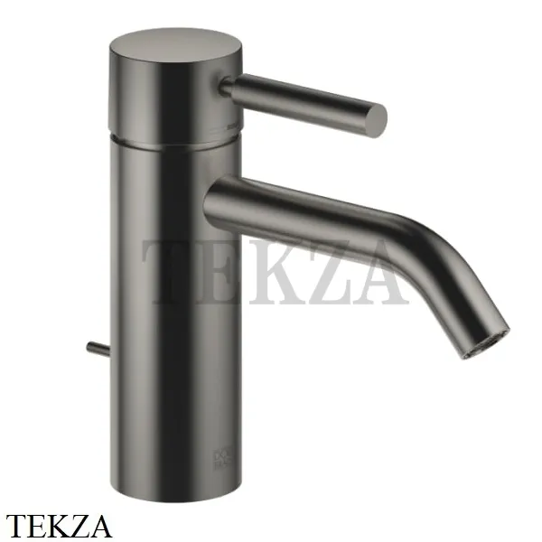 Dornbracht Meta Смеситель для раковины 135, с донным клапаном 33502660-99, Dark Platinum matt