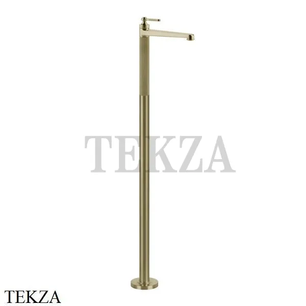 Gessi VENTI20 Смеситель для раковины напольный, внешняя часть 65095-727, Brushed Brass