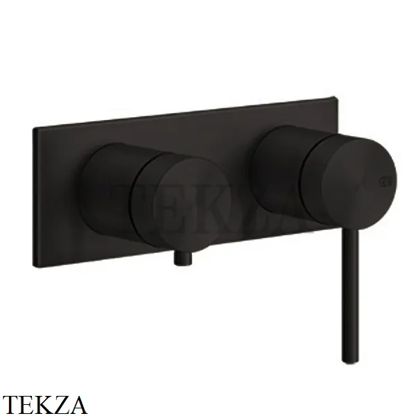 Gessi 316 SHOWER Смеситель для душа с переключателем, внешняя часть 54079-299, Black XL