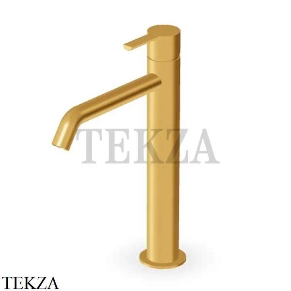 Zucchetti Gill Смеситель для раковины высокий, без гарнитура ZGL709.C41, brushed gold