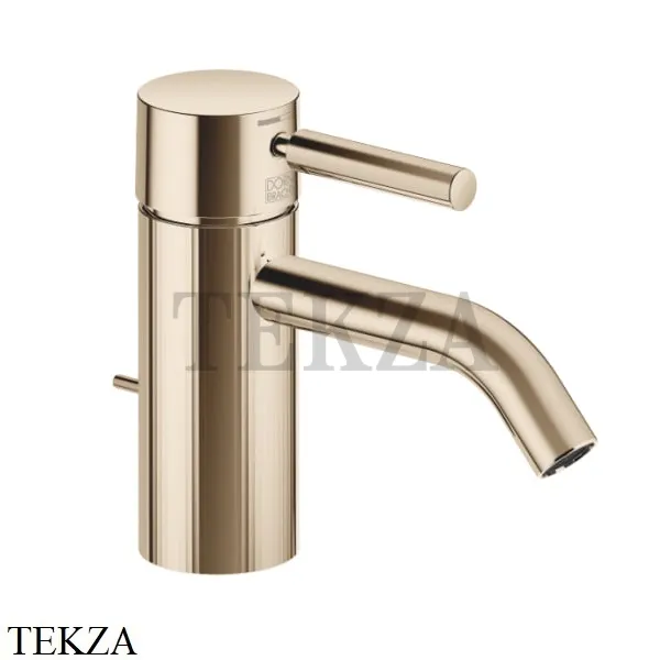 Dornbracht Meta Смеситель для раковины 125, с донным клапаном 33505660-26, Light Gold