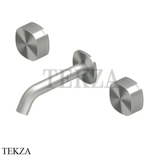 QuadroDesign Super Смеситель для раковины 150, внешняя часть, 22 10V AS, Brushed Stainless Steel