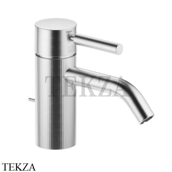 Dornbracht Meta Смеситель для раковины 125, с донным клапаном 33505660-93, Brushed Chrome