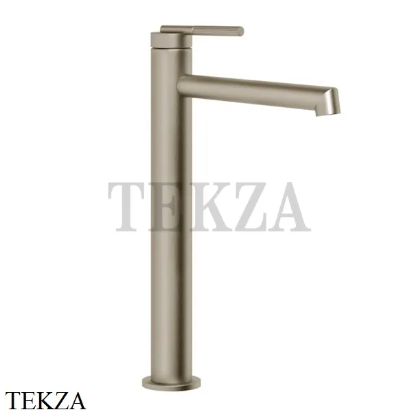 Gessi INGRANAGGIO Смеситель для раковины высокий, без гарнитура 63506-149, Finox Brushed Nickel