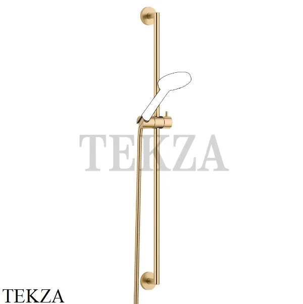 Dornbracht TARA Душевая штанга с держателем (без ручного душа) 26413625-28, латунь сатин Brushed