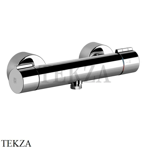 Gessi Emporio Via Tortona Смеситель термостат для душа наружного монтажа 18731-031, хром глянец