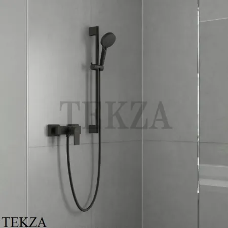 Hansgrohe Vernis Blend Душевой набор Vario cо штангой 65 см 26422670, черный матовый