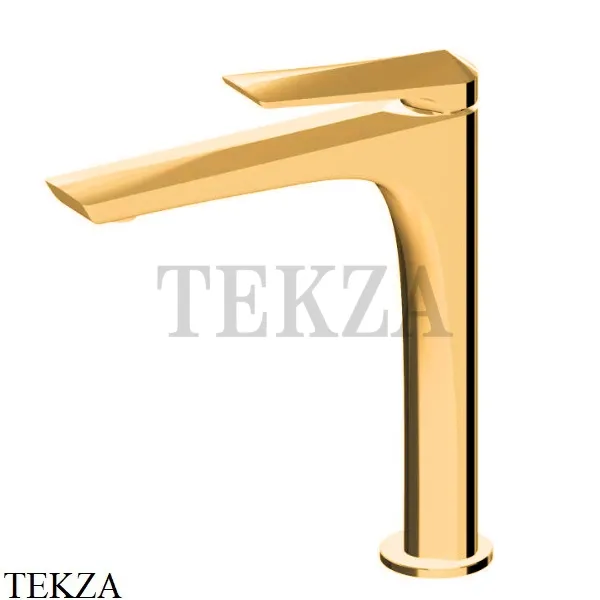 Newform Delta Zero Смеситель для раковины средний, без гарнитура 72214.61.020, PVD Glossy Gold