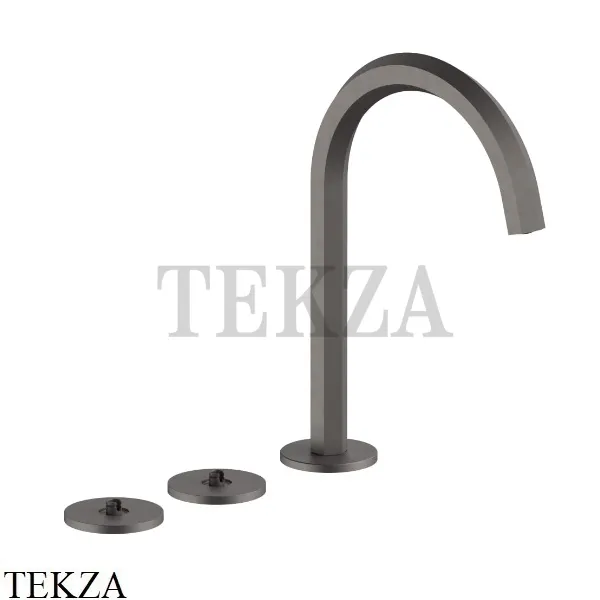 Fantini Venezia Смеситель для раковины (ручки отдельно), 29P5N405SW, Matt Gun Metal