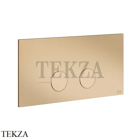Gessi Клавиша смыва для инсталляции Viega PREVISTA 54621-735, Warm Bronze