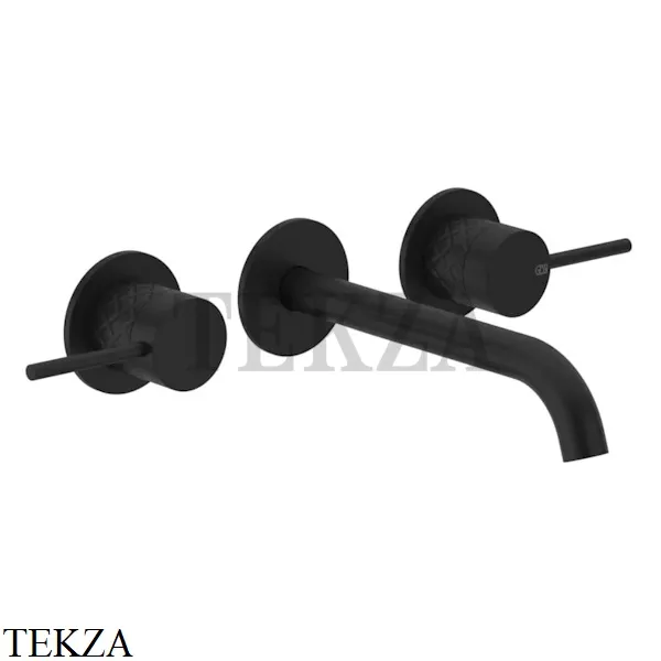 Gessi 316 INTRECCIO Смеситель для раковины, длинный, внешняя часть 54194-299, Black XL