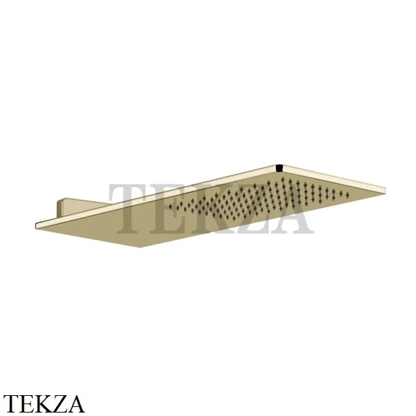 Gessi Rettangolo shower Верхний душ настенного крепления 33095-710, Brass PVD