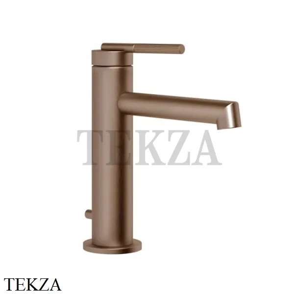Gessi INGRANAGGIO Смеситель для раковины, с донным клапаном 63501-708, Copper Brushed