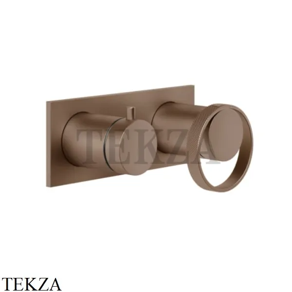 Gessi ANELLO Смеситель для душа с переключателем 2 потока 63379-708, Copper Brushed
