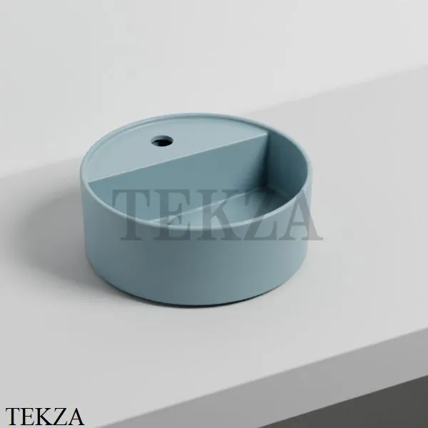 Cielo Theo Mini Round Раковина накладная с 1 отв. и без отв., без перелива LPLATFG PL, Polvere