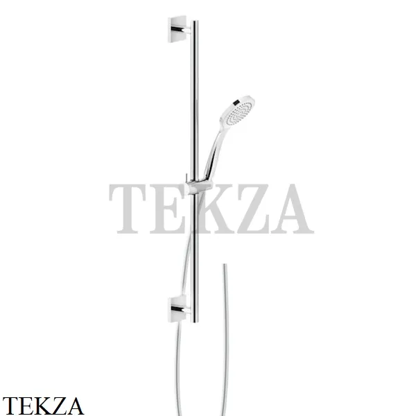 Gessi RILIEVO Штанга в комплекте с душевой лейкой и шлангом 59245-031, хром глянец
