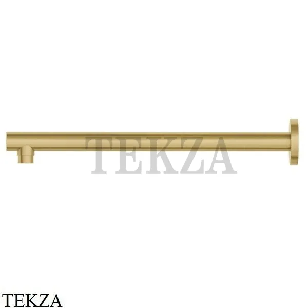 Newform Кронштейн для душа круглый настенный L=350 29390X.59.097 PVD Brushed gold