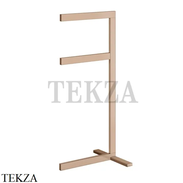 Gessi Rettangolo Стойка напольная для полотенец 20939-030, Copper глянец PVD