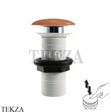 ArtCeram Донный клапан с керамической крышкой универсальный ACA038 13 00, arancio cammeo (снят с производства)