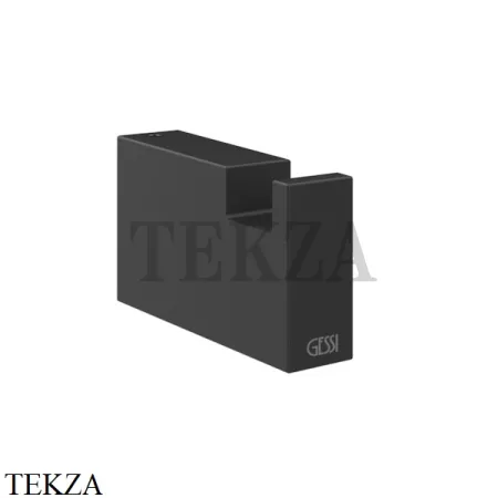 Gessi Rettangolo Крючок для халата и полотенец 20921-299, Black XL