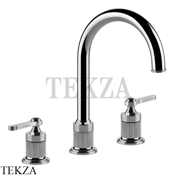 Gessi VENTI20 Смеситель для раковины зонтичный, без донного клапана 65016-031, хром глянец
