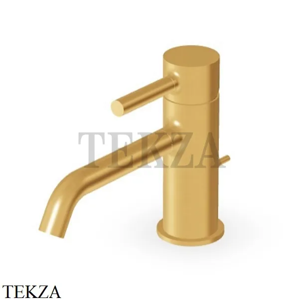Zucchetti Pan Смеситель для раковины, с донным клапаном ZP6247.C41, brushed gold
