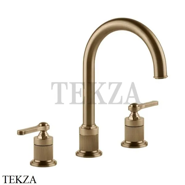 Gessi VENTI20 Смеситель для раковины зонтичный, с донным клапаном 65015-726, Warm Bronze Br.