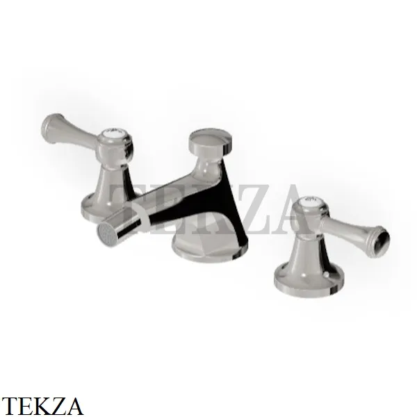 Zucchetti Agora Classic Смеситель для биде с донным клапаном ZAL370.C8, nickel глянец